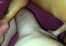 Fornicating house wife is rewarded with foot fetis h for lynching stepson