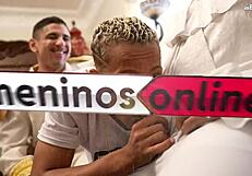 Check out thiago independencia getting his big ass deepthroated backstage, he grins.