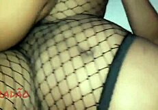 Watch me massage this cock until it cums all over my ass, she says teasingly.