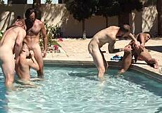 Hey, check Colby Jansen and gay buddies sucking dicks in wild orgy! 😜