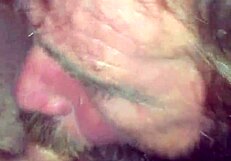 Amature sucking and jerking a stiff dick