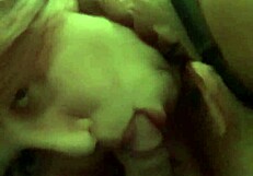 Is she giving him the blowjob he craves?