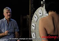 blonde milf whips brunette's pussy?