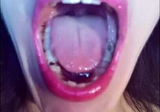 Some Teasing For My Mouth Fetish Fans In HD With Dirty Talk