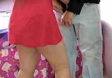 I spied on my uncle banging my sister secretly, it’s so hot!