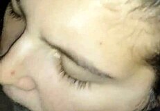 Toni C gets facial from big black cock