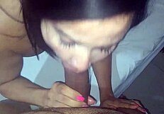 Latina Brunette Enjoys Hotel Stay With Neighbor Bet