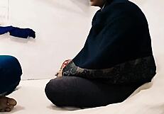 Does it hurt or does fast fucking bring pleasure to horny Indian?