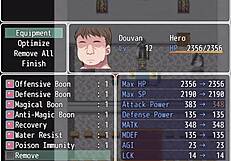 Bent Over Hero Fucks Cute Milf and Daughter with Monster Cock in Geezer Hero RPG Part 5