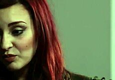 Is the busty goth witch getting rimmed?