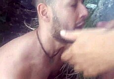 Brazilian Fishermen Bang Hard on Rocky Shore