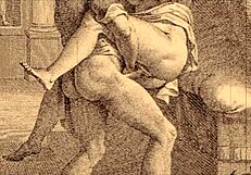 hey, check out this vintage erotic cartoon drawing