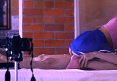 Latina Teen Seduces Mother-In-Law In Apartment