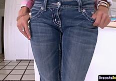 Hugetits milf enjoys anal pounding