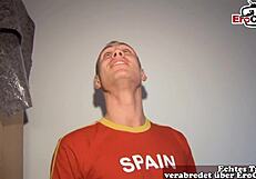 Shy teen girl matched with new friend in casting