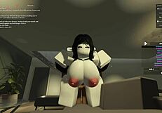 Wanna see wild Roblox porn action with me?
