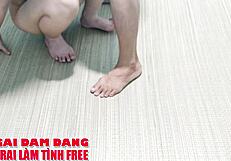 Vietnamese Hires Guy for One Night, Discovers Jobless Stud ROCKS IT!