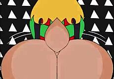 Noelle Holiday Bangs Hard in Furry Anime Cock Ride