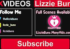 Hey, riding cock feels like my ultimate thrill, says Lizzie Buns!