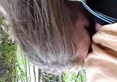 Female Slave Endures BDSM in Forest on August 1 2023