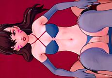 Dva Bikini Y Medias Lista Para Quiere Follar En El Hotel Del Amor