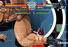 想看《拳皇XI》Athena Asamiya被Joe Higashi在变态动漫中猛干吗？