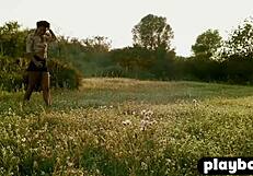 perfect small tits milf strips outdoor intensely