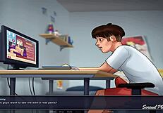 does my stepsister love these big dildos? she asks while gaping her ass wide