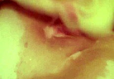 Hey, that horny housewife is fucking her dildo