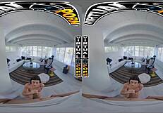 Virtual Reality with Mae Milano and Her Step Creep