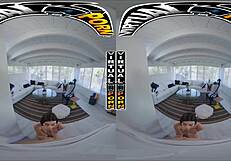 Virtual Reality with Mae Milano and Her Step Creep