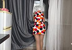 Milf with Big Ass Begs for Anal with Stepson