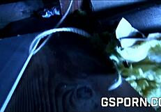 Sexy Femdom Ebony MILF Fucked Hard by Big Black Cock Bent Over