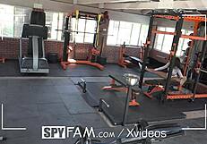 Spyfam Step Sister Catches Step Bro Peeping Masturbation