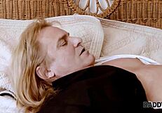 Daddy4K: Petite Teen Doesn't Mind Banging Her Stepfather in Wild Session