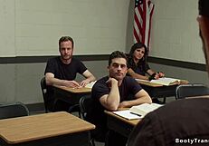 Shemale Student In Police Academy Gets Fucked