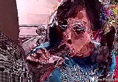 Interracial MILF Couple with Handjob and Hardcore Fucking