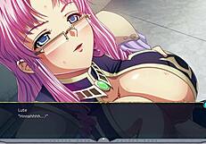 The curvaceous Emerald doing her H-scene in Japanese fantasy