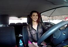 Latina redhead balloons big tits