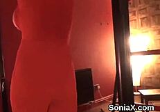 Lady Sonia's Huge Melons On Display?