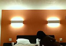 killen bent over in doggystyle position teasing with her ass