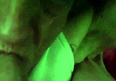 Solo guy deepthroats his own monster cock in wild self-sucking session