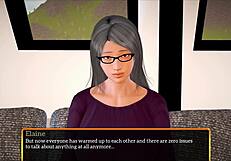 my new family game got me hooked on big assets. can't stop watching teen curves in action.