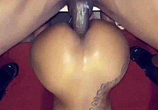 Step Son Pounds My Holes With Big Black Cock Until Dad Comes Home!