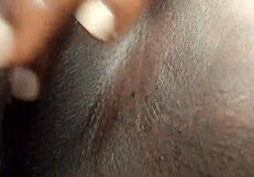 this calabar bitch fucks with wild screams and juicy clit