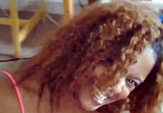 Innocent Ebony In Philly Sucks White Cock