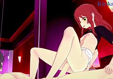 ikuyo kita and ryo yamada in intense hentai sex