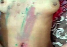 horny zoya, wanna play holi with big black cock?