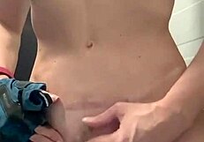 Gym housewife smells testosterone in cuckold scene