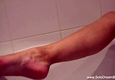 Watching Hot Sister Masturbate in Steamy Shower